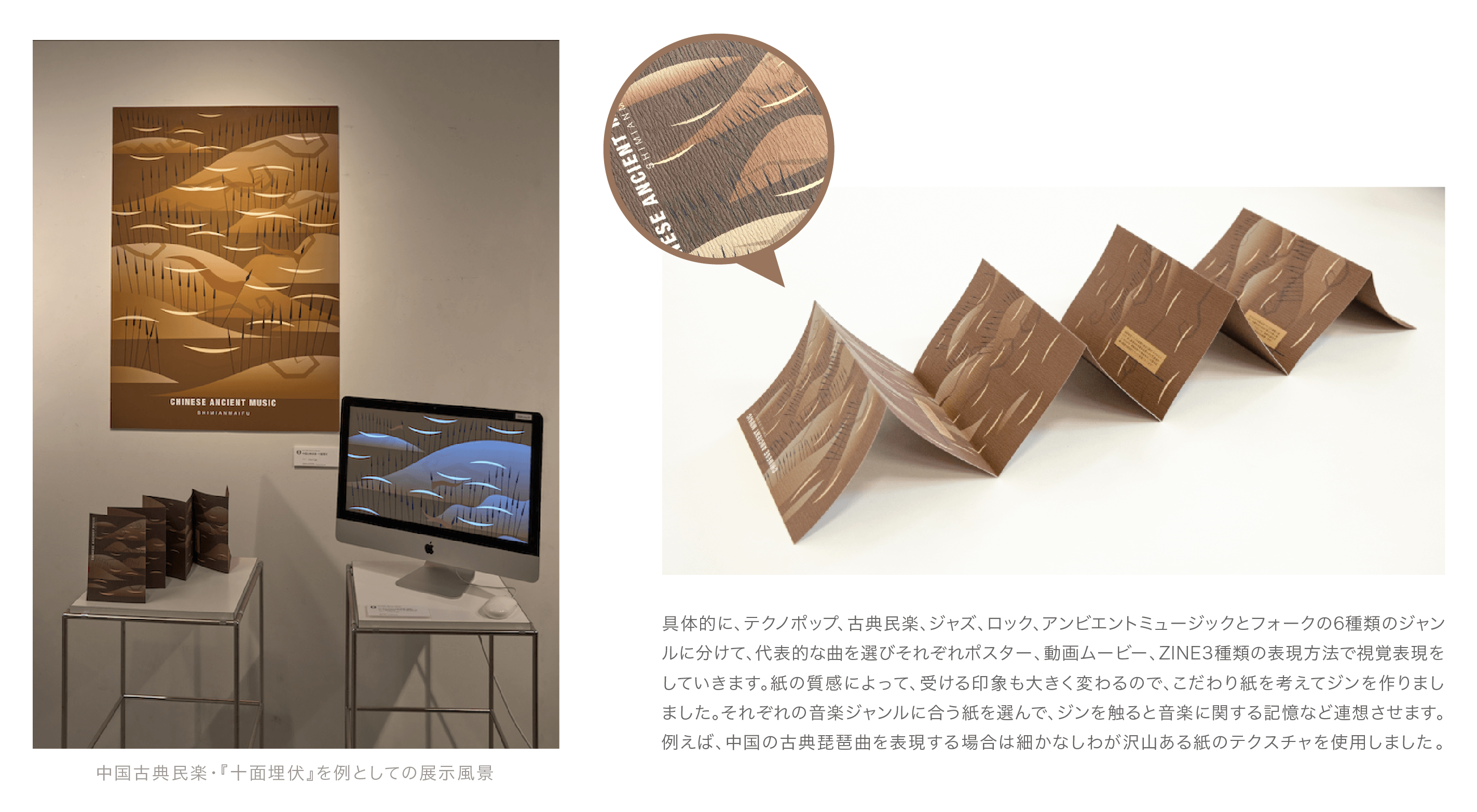 音楽に付随する記憶・体験の視覚化表現