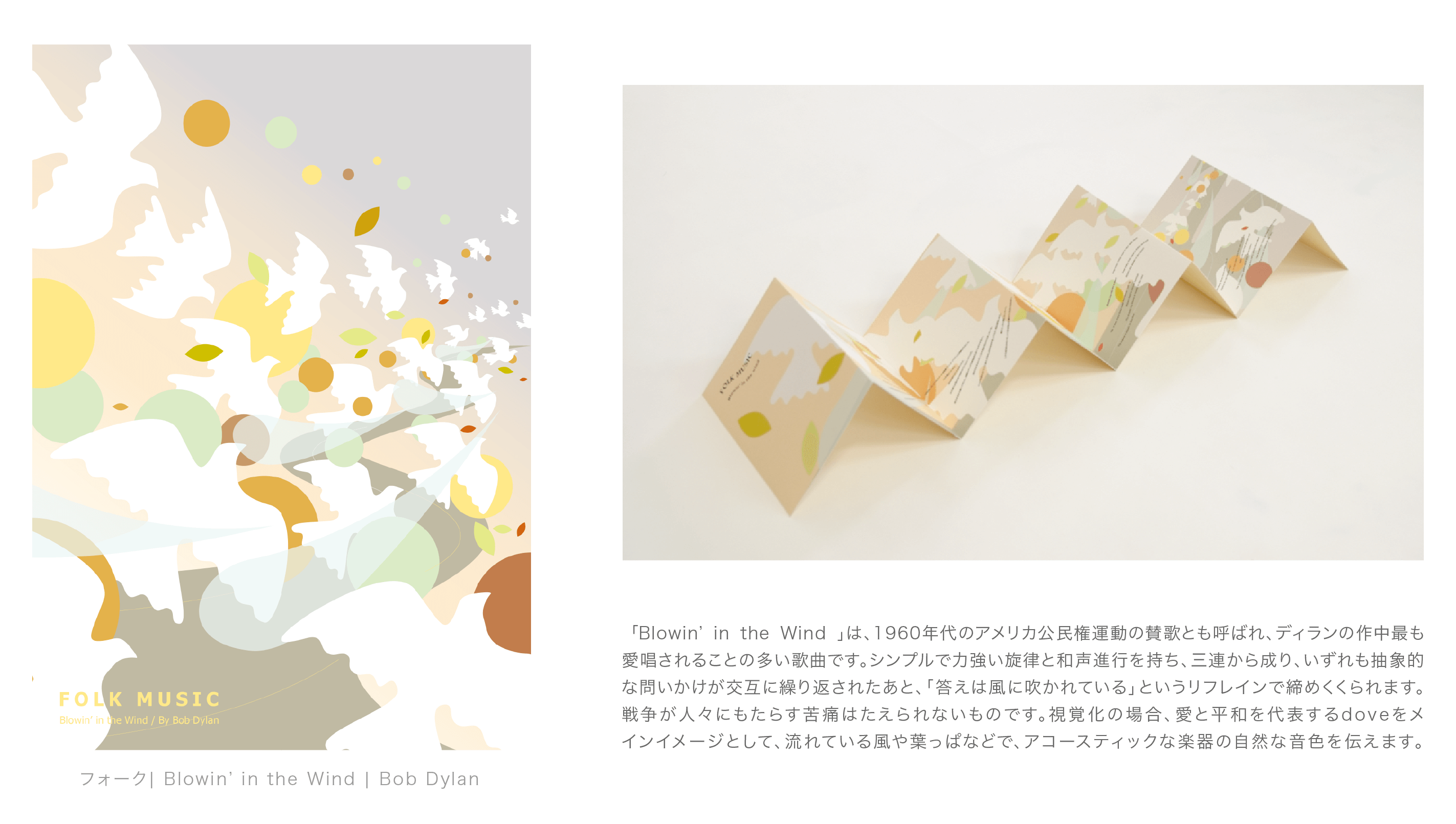 音楽に付随する記憶・体験の視覚化表現