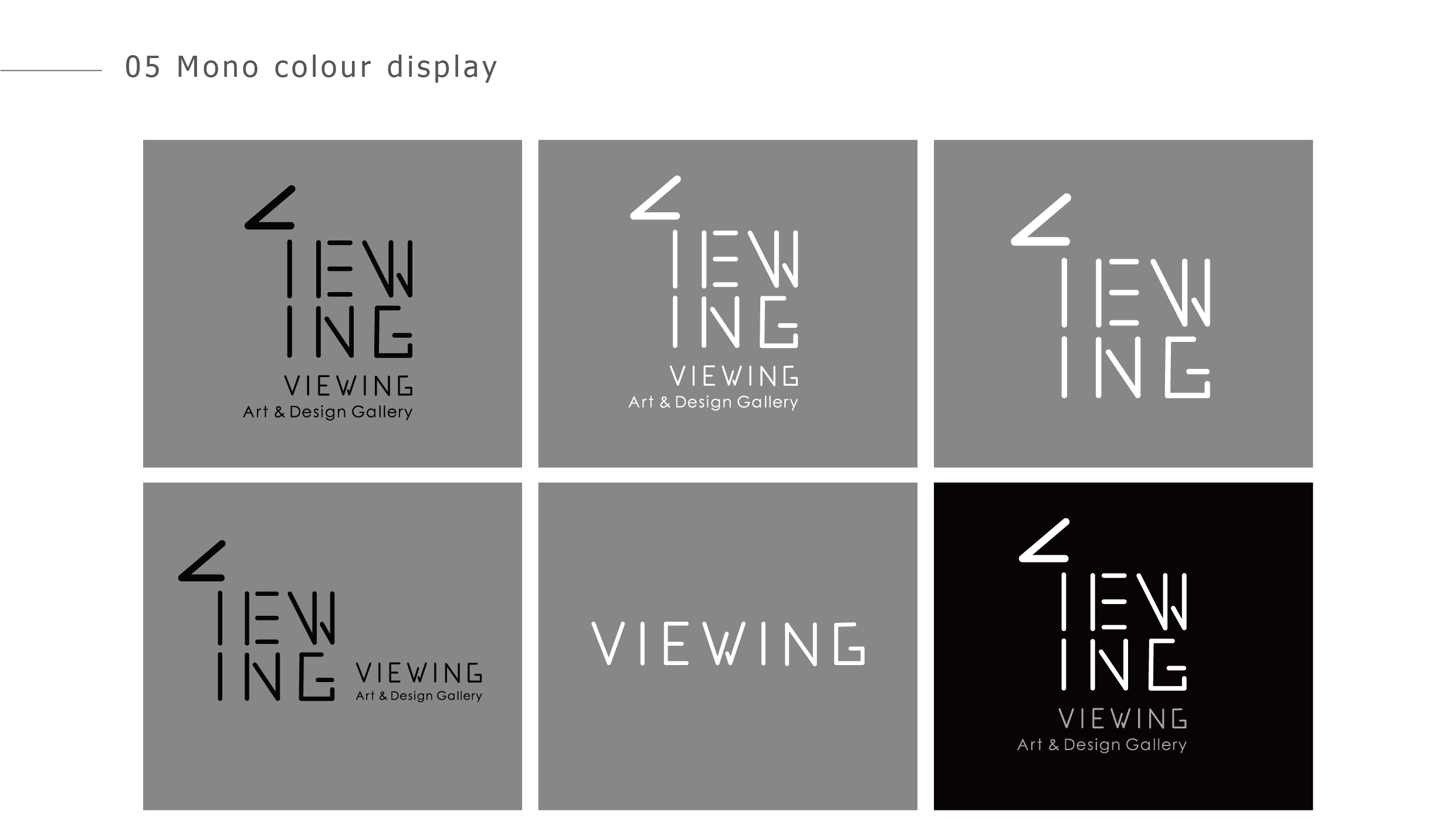 Viewing Gallery Logomark